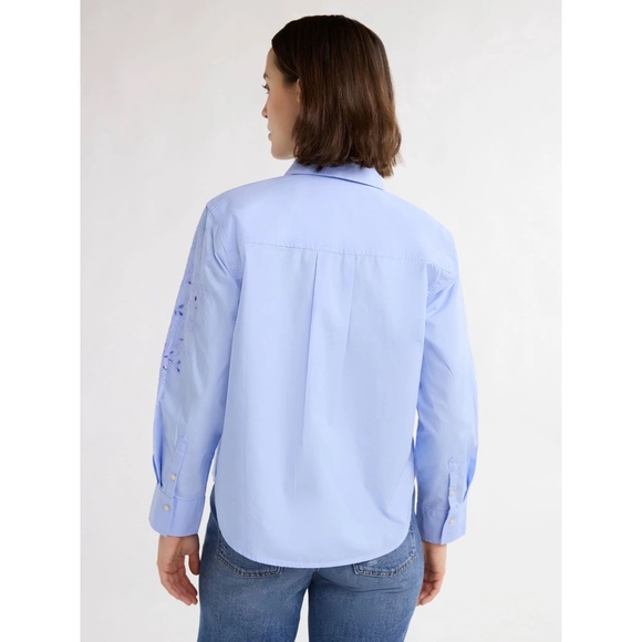 NEW 2 pieces Free Assmembly 100% Cotton Free Assembly Women’s Button Front M - Picture 7 of 12